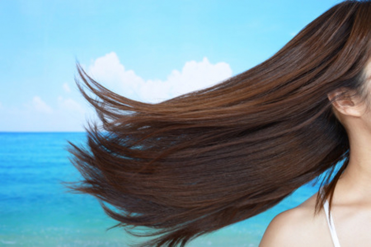 Beautiful hair with natural ingredients Smells good like in a spa. Most importantly, no acne after!!